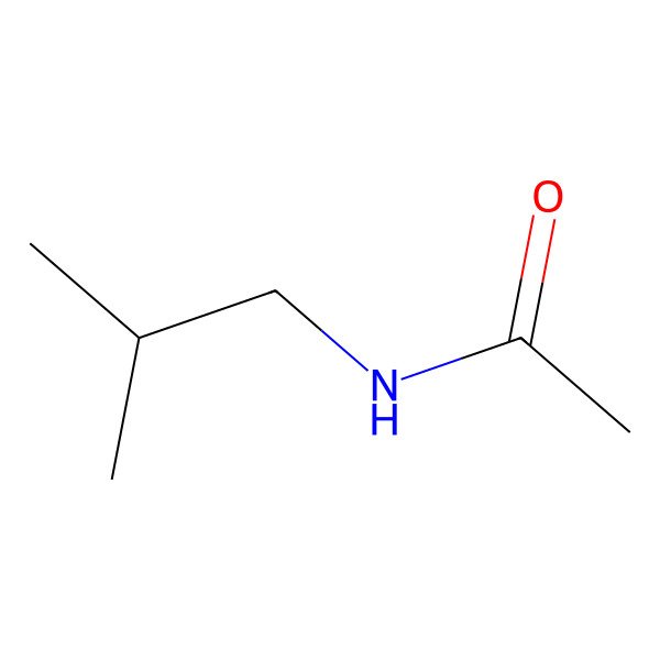 2D Structure of N-Isobutylacetamide