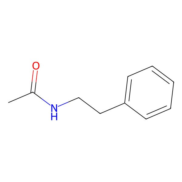 2D Structure of N-(2-Phenylethyl)acetamide