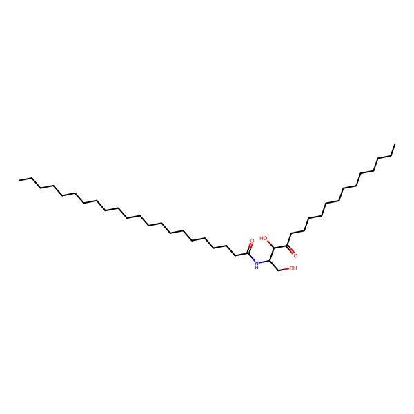 2D Structure of N-[(2R,3R)-1,3-dihydroxy-4-oxoheptadecan-2-yl]docosanamide