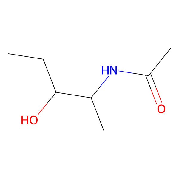 2D Structure of N-[(2S,3S)-3-hydroxypentan-2-yl]acetamide
