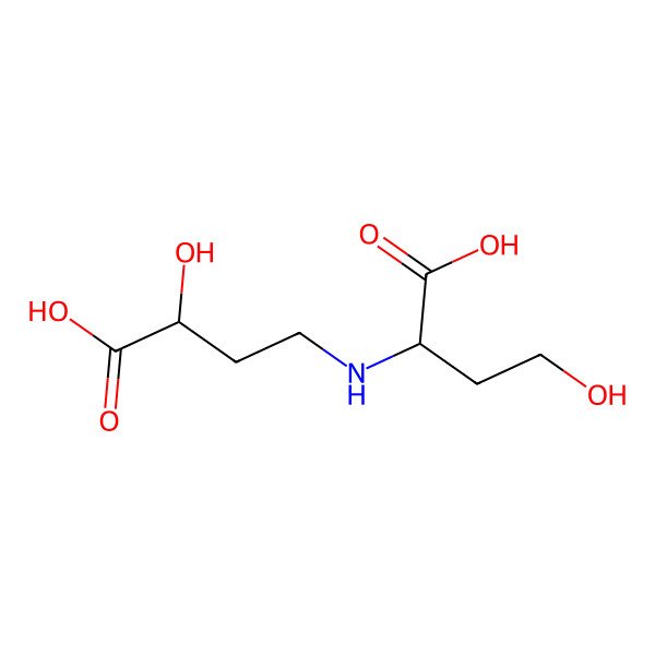 2D Structure of N-(3-Carboxy-3-hydroxypropyl)-L-homoserine, 9CI 2D Structure of N-(3-Carboxy-3-hydroxypropyl)-L-homoserine, 9CI