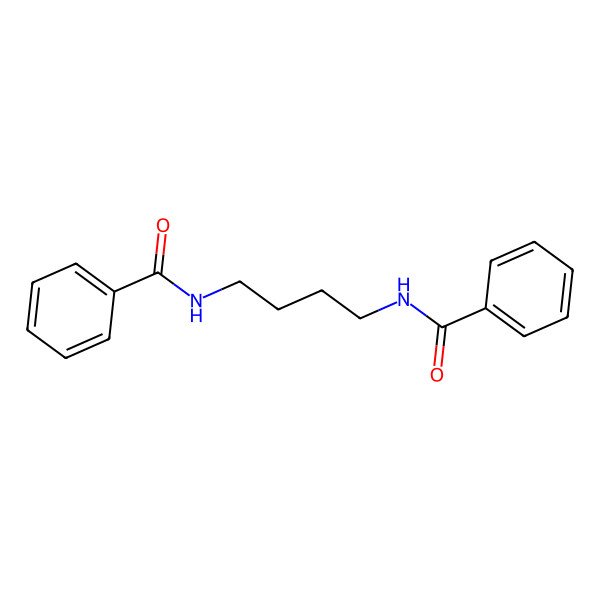 2D Structure of N-(4-benzamidobutyl)benzamide
