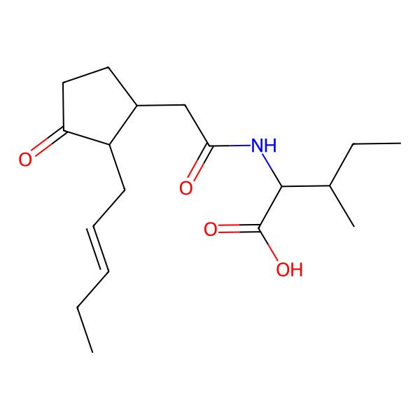 2D Structure of N--isoleucine
