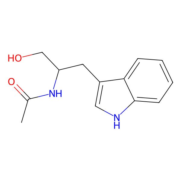 2D Structure of N-acetyl-l-tryptophanol