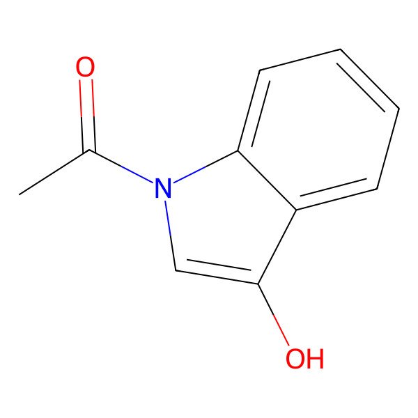 2D Structure of N-Acetylindoxyl