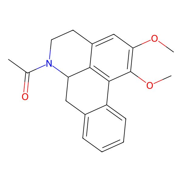 2D Structure of N-Acetylnornuciferine