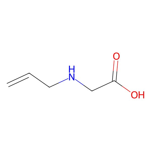 2D Structure of N-Allylglycine