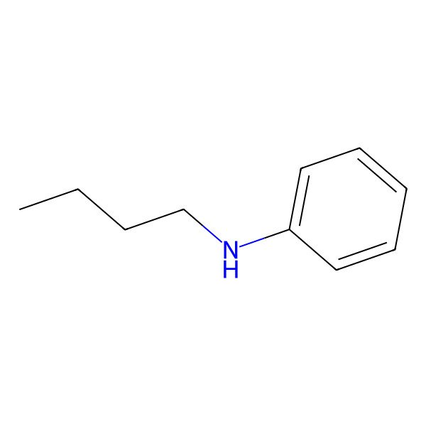 2D Structure of N-Butylaniline