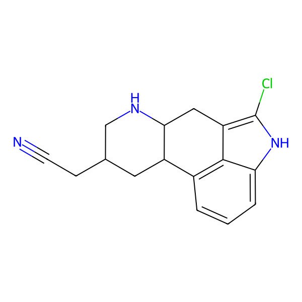 2D Structure of N-Desmethyl lergotrile
