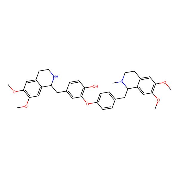 2D Structure of N-Desmethyldauricine