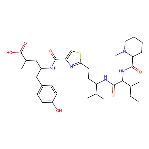 2D Structure of N-desmethylpretubulysin D