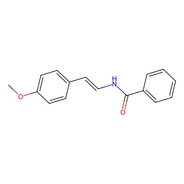 2D Structure of N-[(E)-2-(4-methoxyphenyl)ethenyl]benzamide