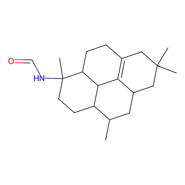 2D Structure of N-Formyl-7-amino-11-cycloamphilectene