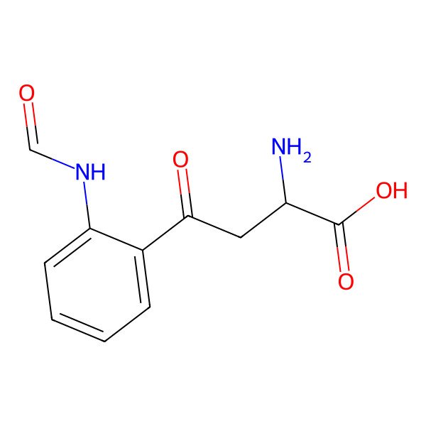 2D Structure of N-Formyl-l-kynurenine