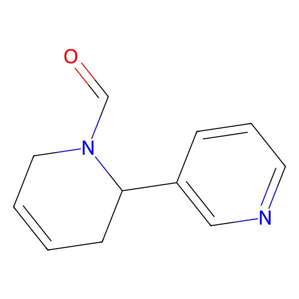 2D Structure of N'-Formylanatabine