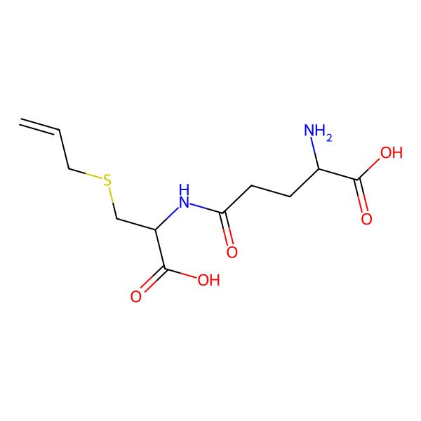 2D Structure of N-gamma-Glutamyl-S-allylcysteine