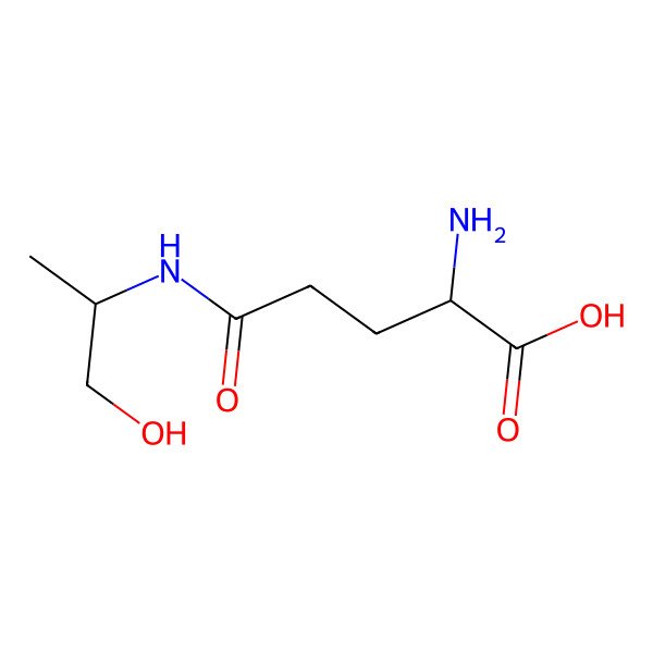 2D Structure of N-(gamma-L-glutamyl)-L-alaninol