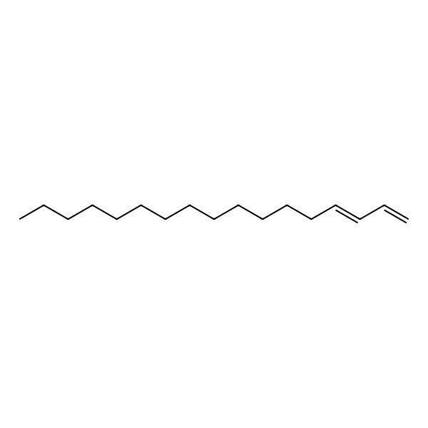 2D Structure of n-Heptadecadiene