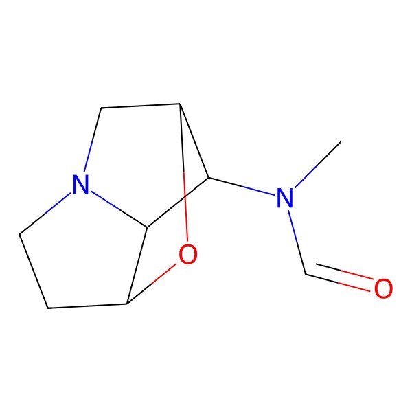 2D Structure of n-(Hexahydro-1h-1,6-epoxypyrrolizin-7-yl)-n-methylformamide