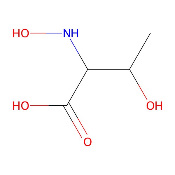 2D Structure of N-Hydroxy-L-threonine