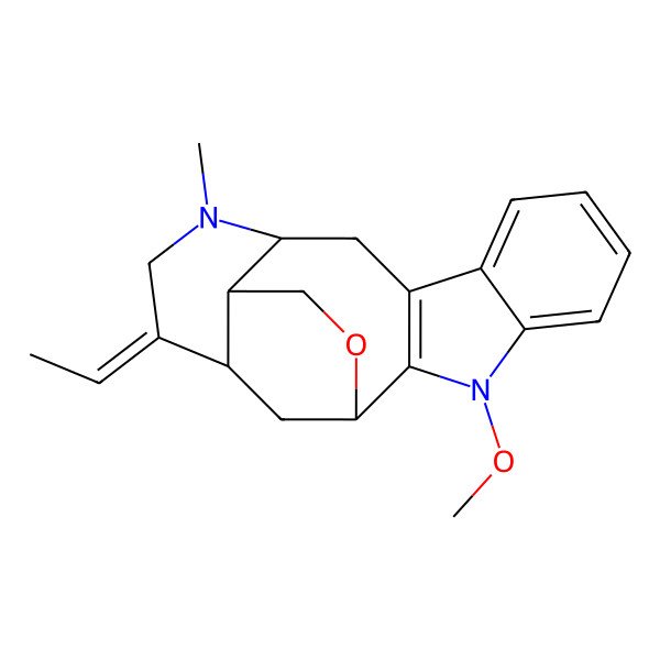 2D Structure of N-Methoxyanhydrovobasinediol