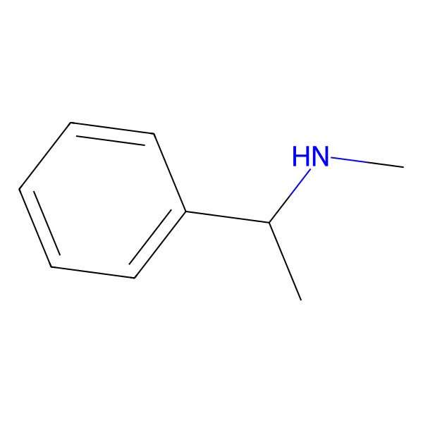 2D Structure of N-Methyl-1-phenylethylamine