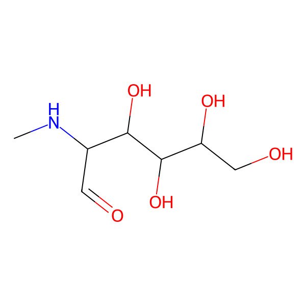 2D Structure of N-Methylglucosamine