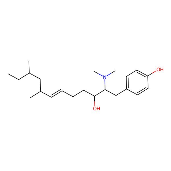 2D Structure of N-methyltyroscherin