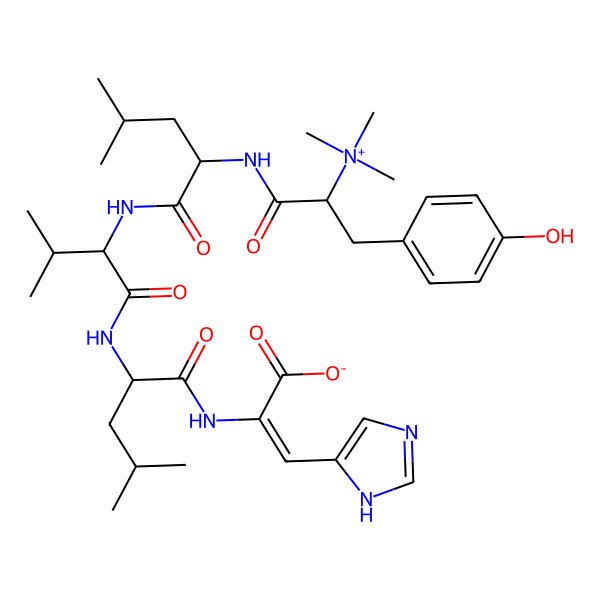 2D Structure of N N N-trimethyl-YLVL(-2H)-H
