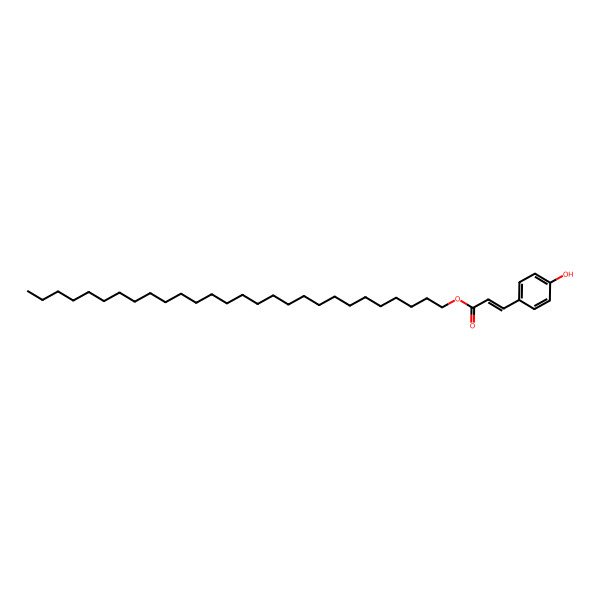 2D Structure of n-Octacosyl trans-p-coumarate 2D Structure of n-Octacosyl trans-p-coumarate