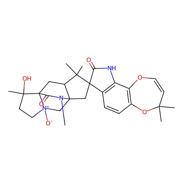 2D Structure of N-Oxide paraherquamide
