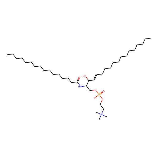 2D Structure of N-Palmitoylsphingomyelin