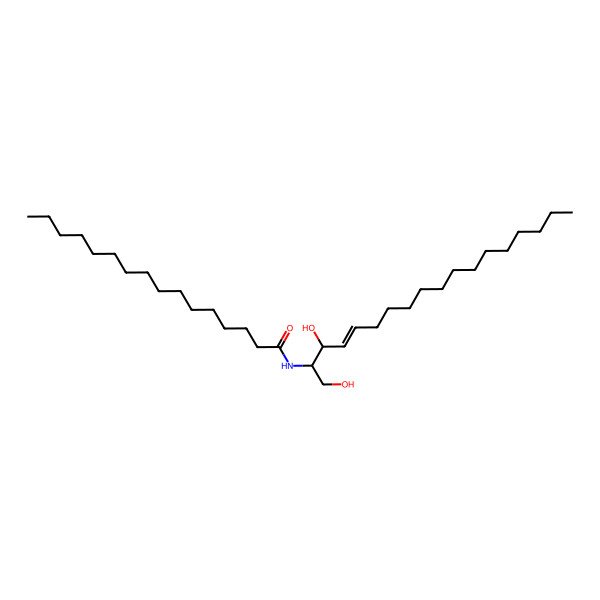2D Structure of N-Palmitoylsphingosine