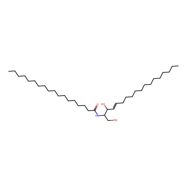 2D Structure of N-Stearoylsphingosine