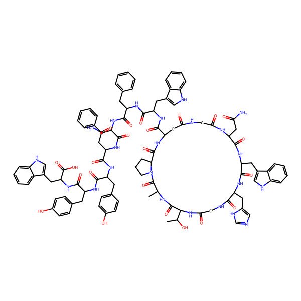 2D Structure of N(1)Gly-Asn-Trp-His-Gly-Thr-Ala-Pro-Asp(1)-Trp-Phe-Phe-Asn-Tyr-Tyr-D-Trp-OH