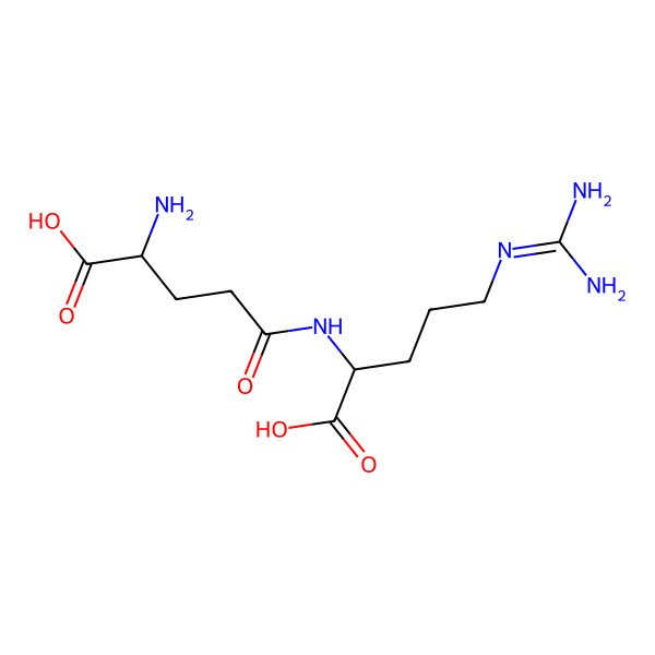 2D Structure of N2-gamma-L-Glutamyl-L-arginine