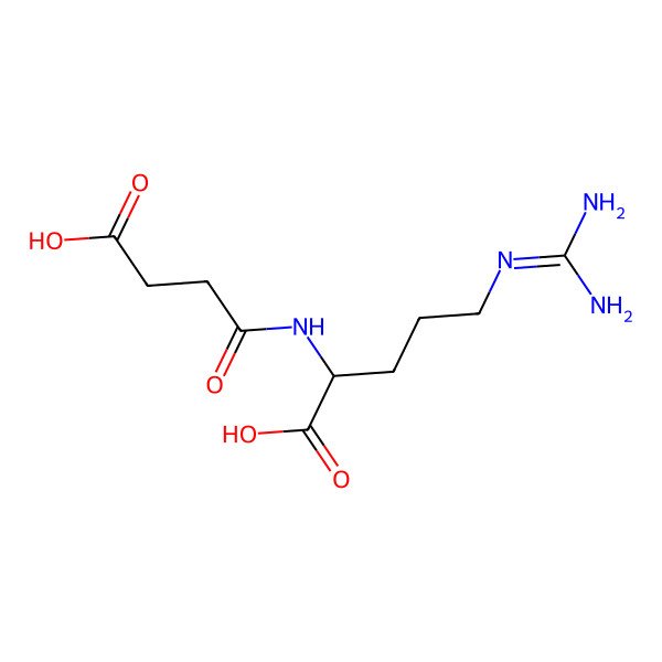 2D Structure of N(2)-succinyl-L-arginine