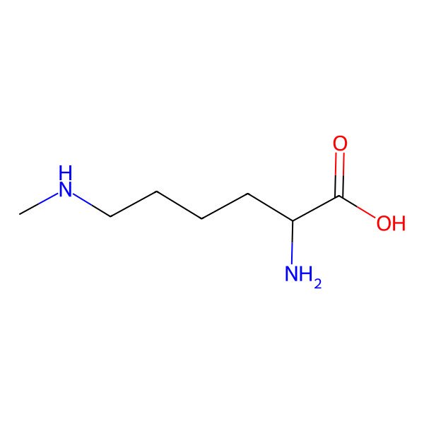 2D Structure of epsilon-Methyl-L-lysine
