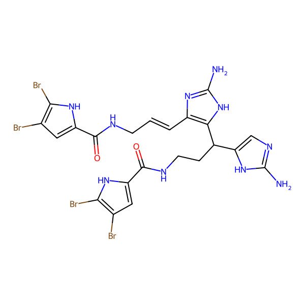 2D Structure of Nagelamide A