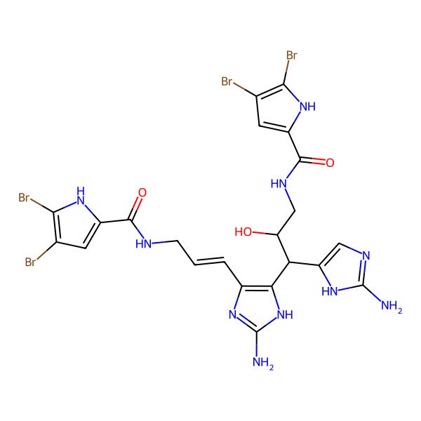 2D Structure of Nagelamide B