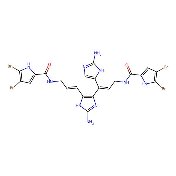 2D Structure of Nagelamide C