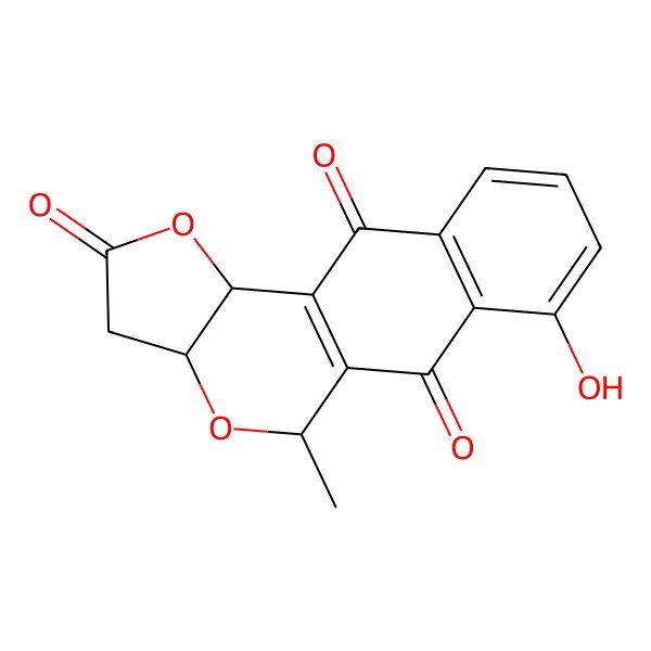 2D Structure of Nanaomycin D
