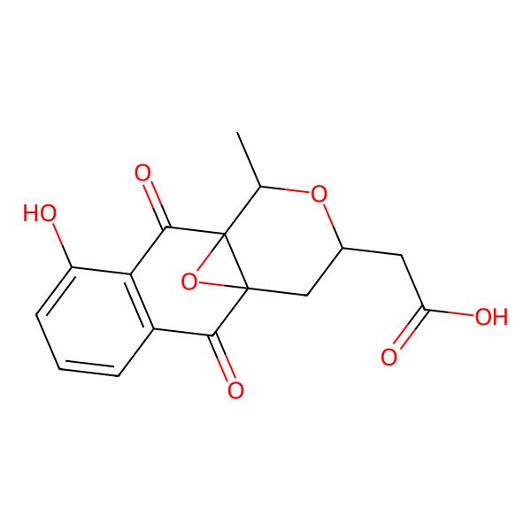 2D Structure of Nanaomycin E
