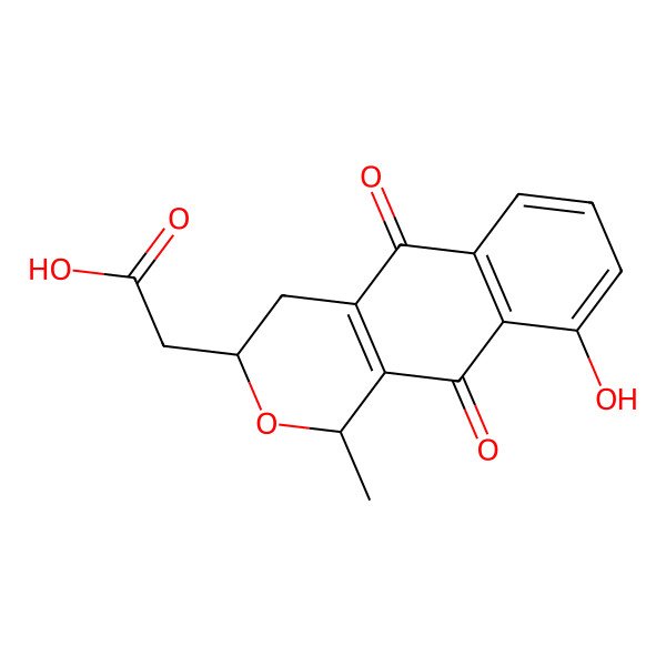 2D Structure of Nanaomycin
