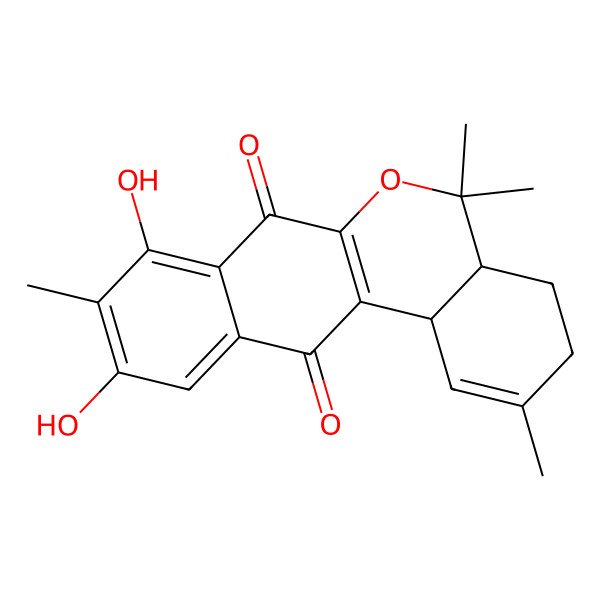 2D Structure of Naphterpin