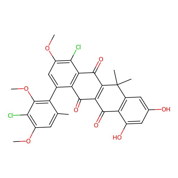 2D Structure of Naphthacemycin A10