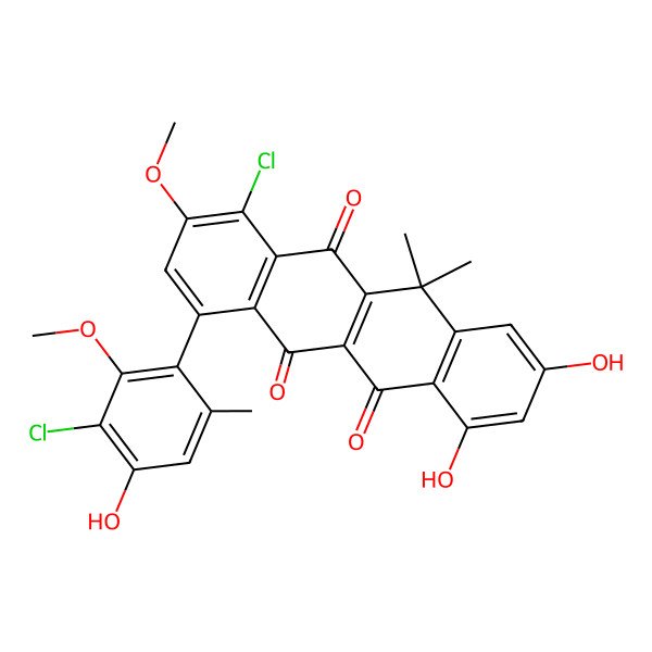 2D Structure of Naphthacemycin A7