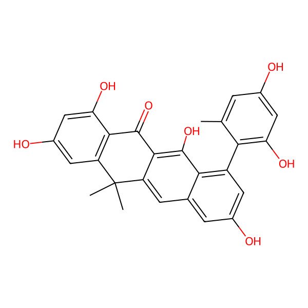 2D Structure of Naphthacemycin B1