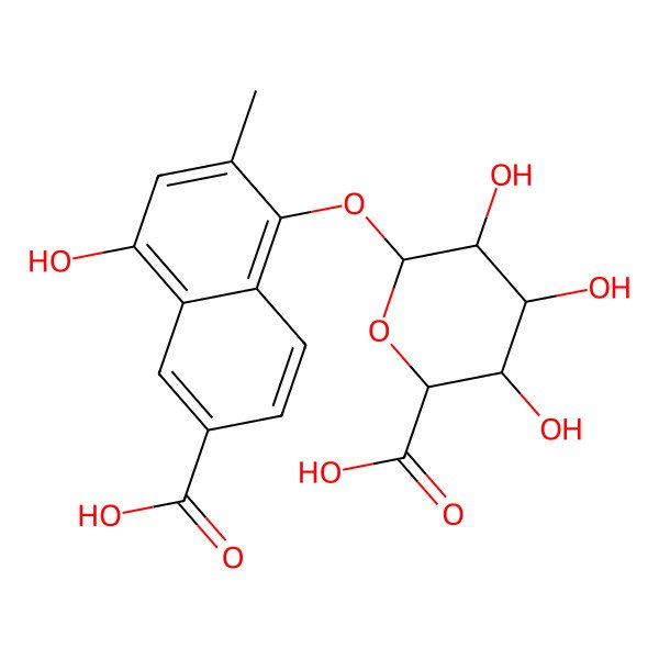 2D Structure of Naphthalenecarboxylate B