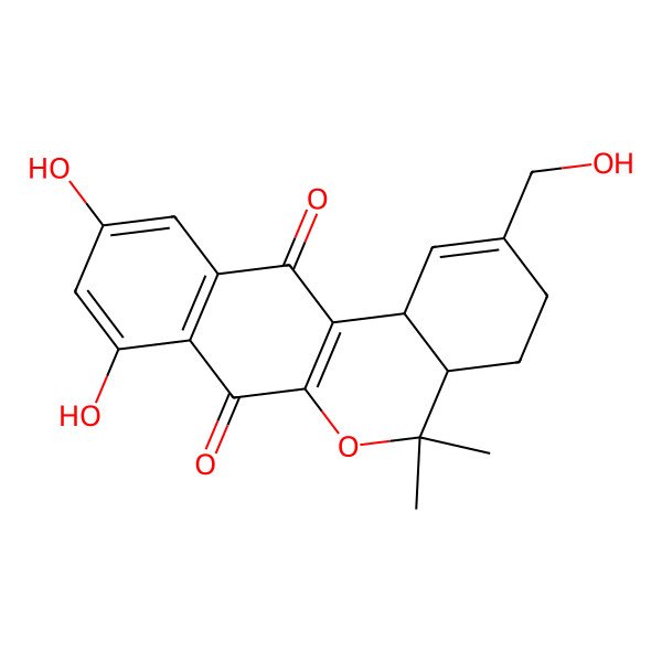 2D Structure of Naphthgeranine B